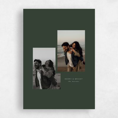 Multi-Colored Holiday Card - Delano