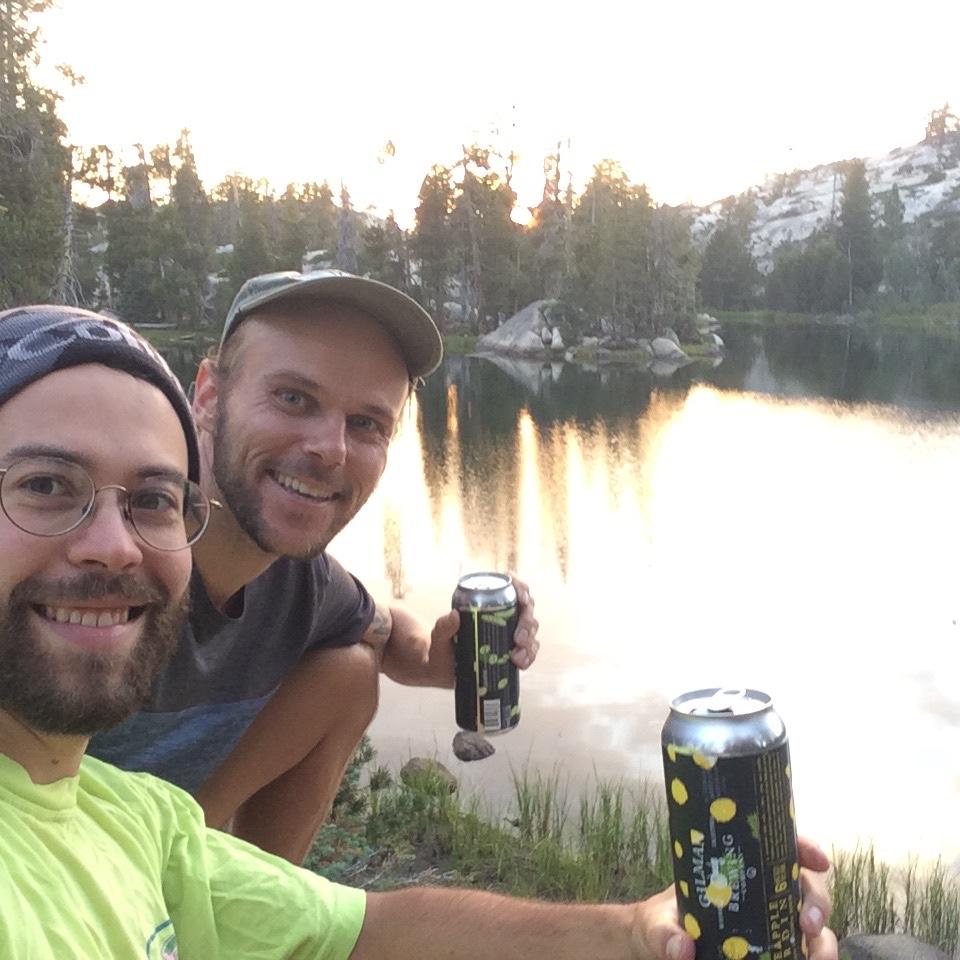 Sometimes we backpack beer in even though it’s impractical