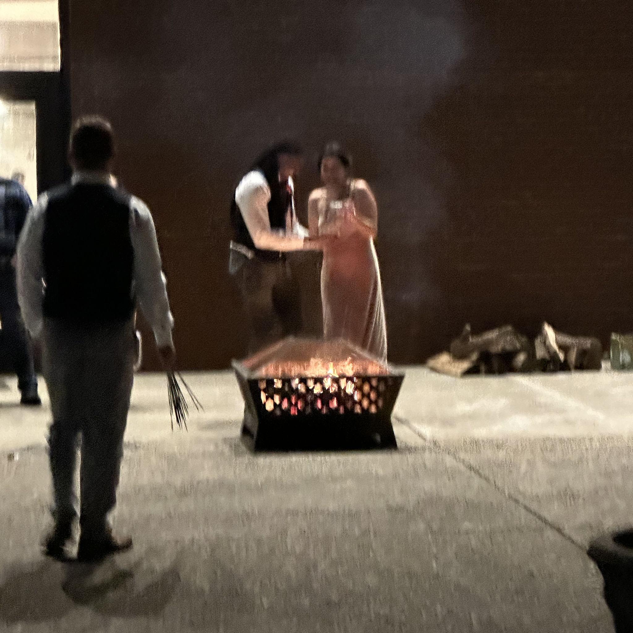 Caught in the act! T asking for Amanda's number