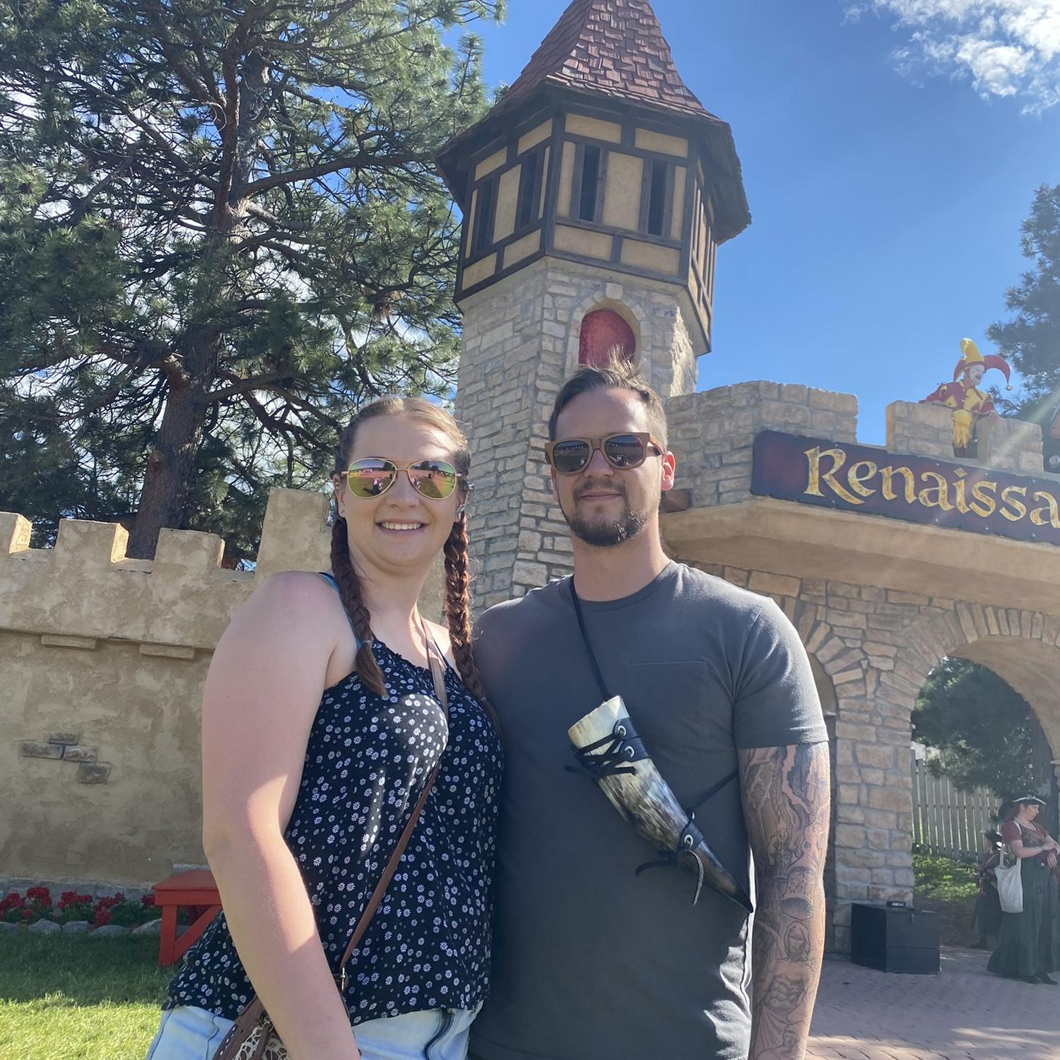 One of Rachel and Josh’s favorite things to do during the summer is take a trip to the Renaissance fair.