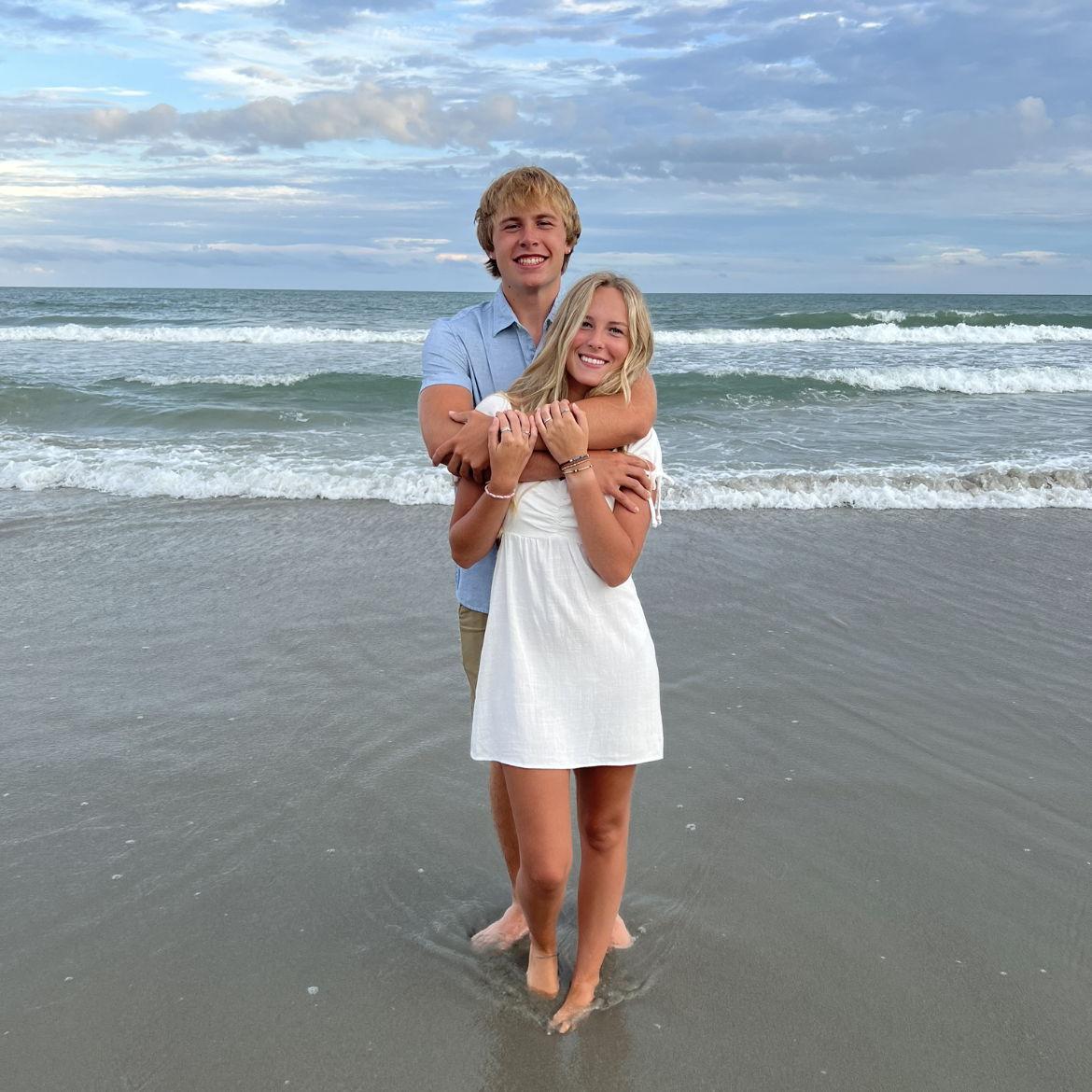 First beach trip together!