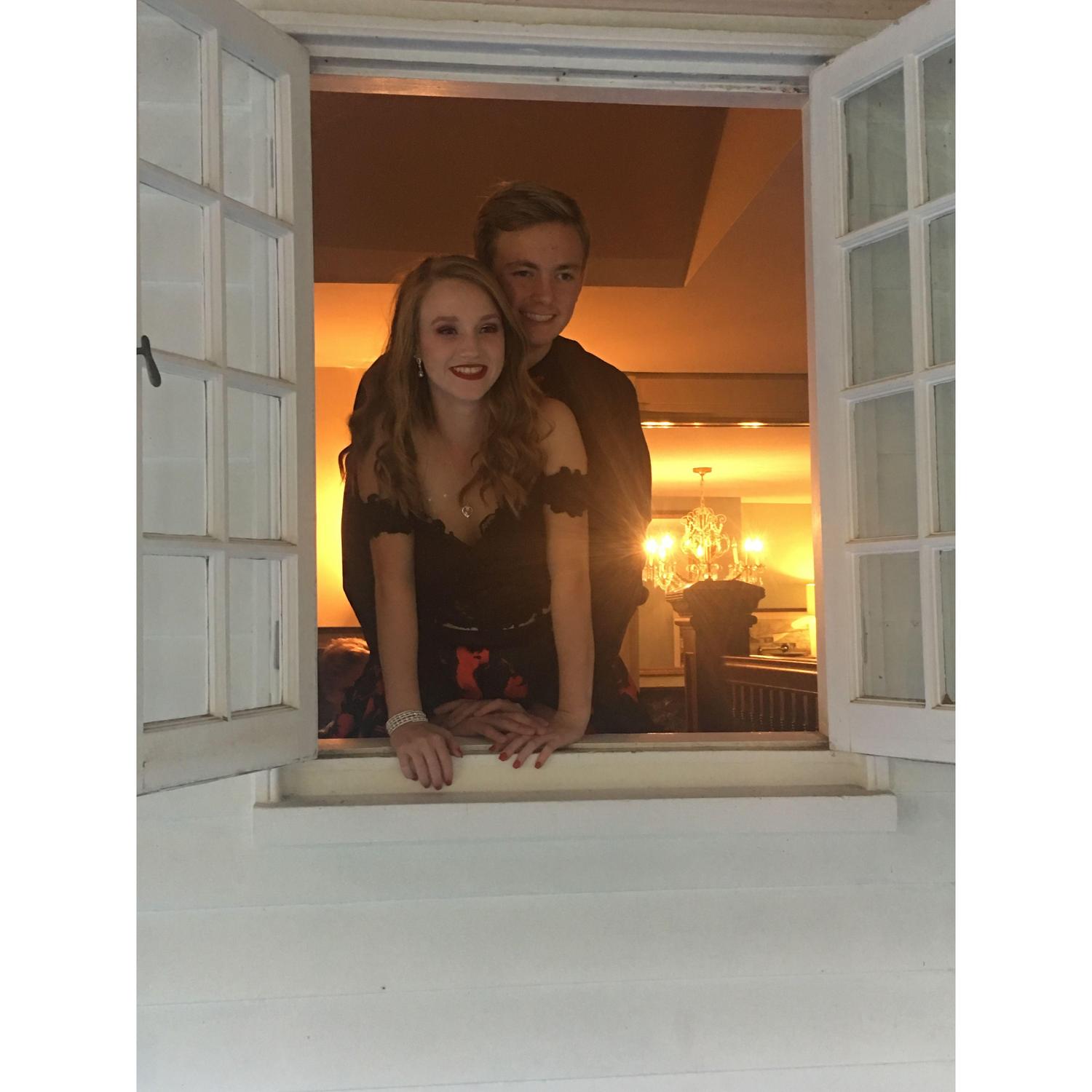 The night of our first homecoming
