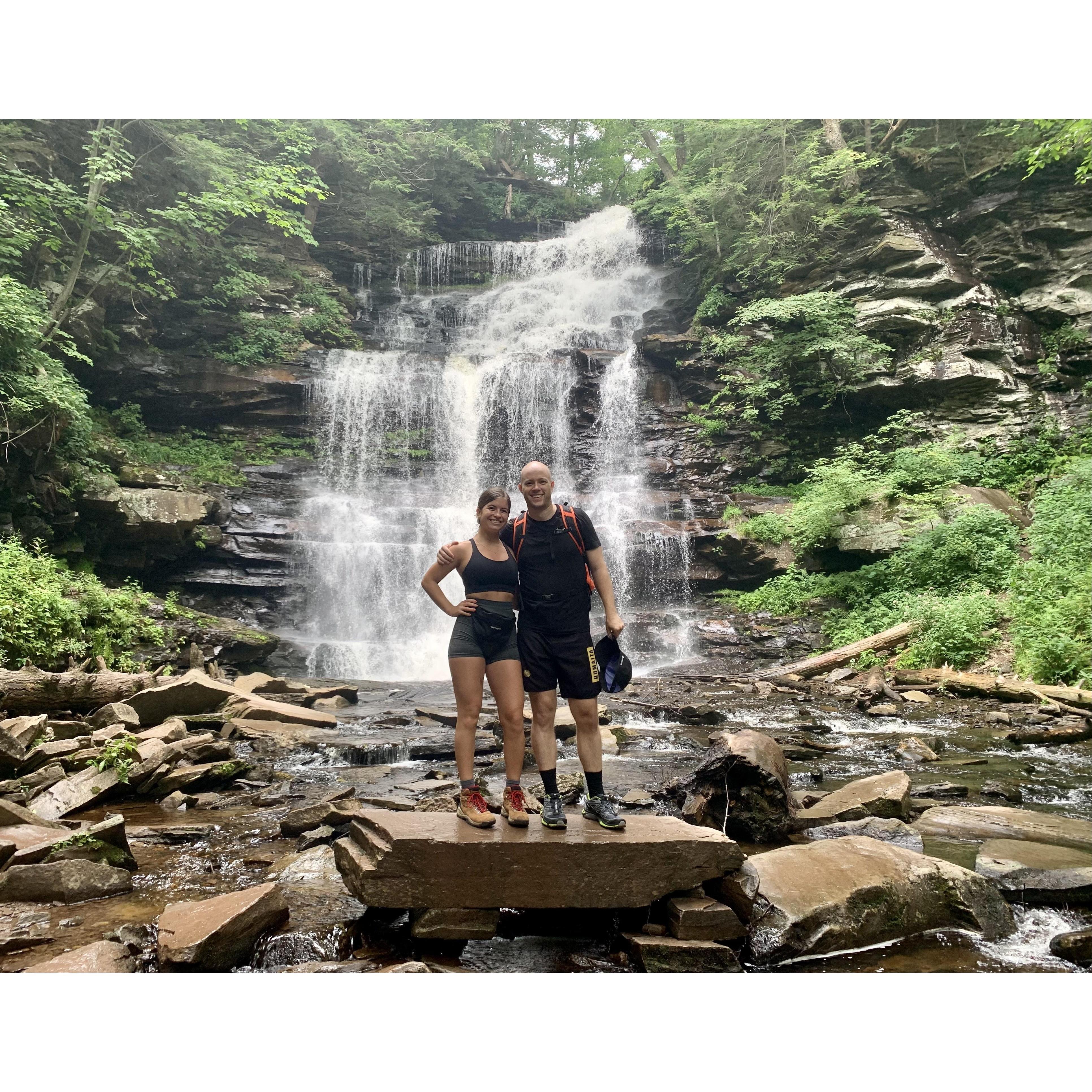 Hiking, Ricketts Glen, PA
