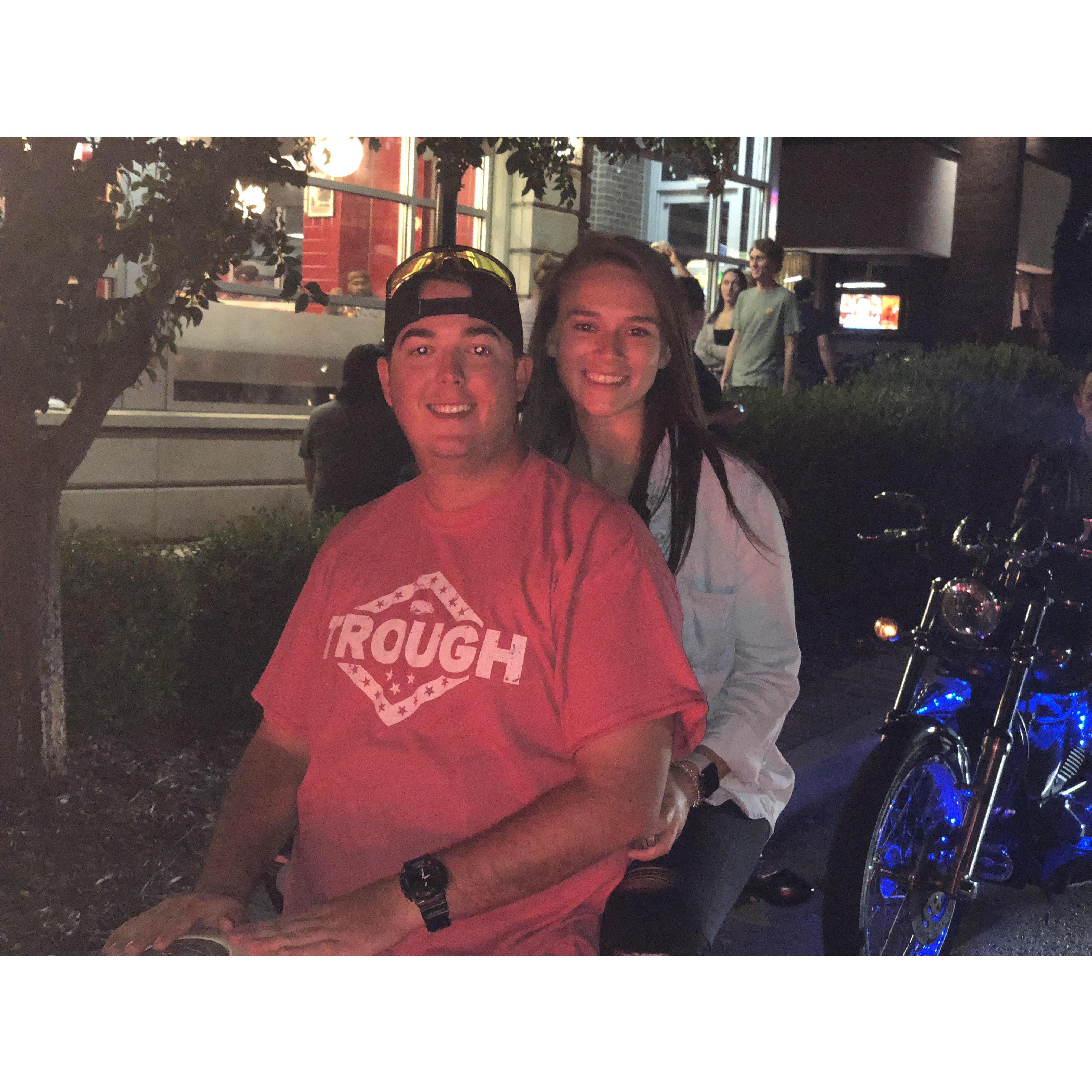 Bikes, Blues, and BBQ (Craig's favorite "holiday")