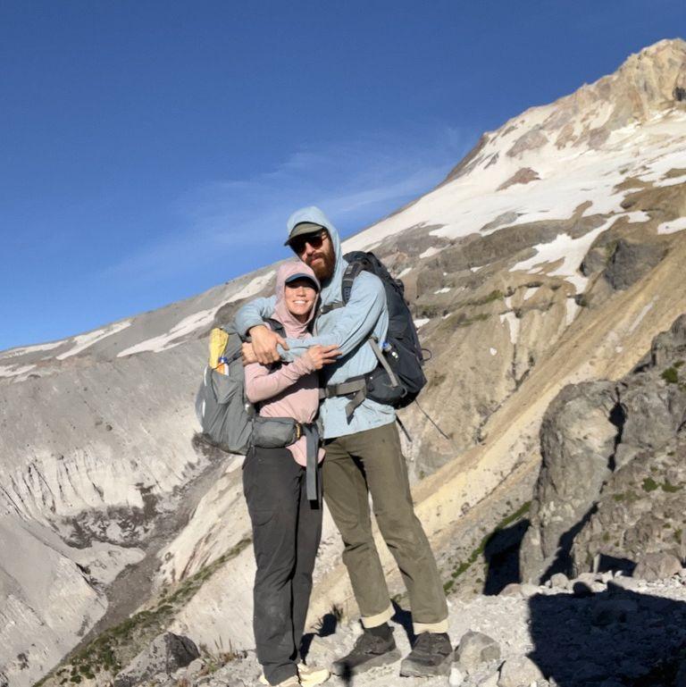 Timberline trail hike - the day after getting engaged