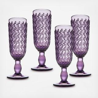 Alba Champagne Flute, Set of 4