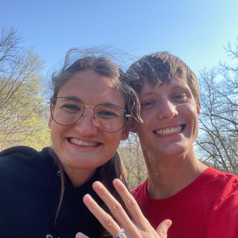 Whose hand is it?