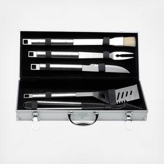 Cubo 6-Piece BBQ Set with Case