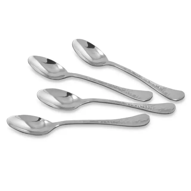 Ginkgo Lafayette Stainless Steel Demitasse Spoon (Set of 4)