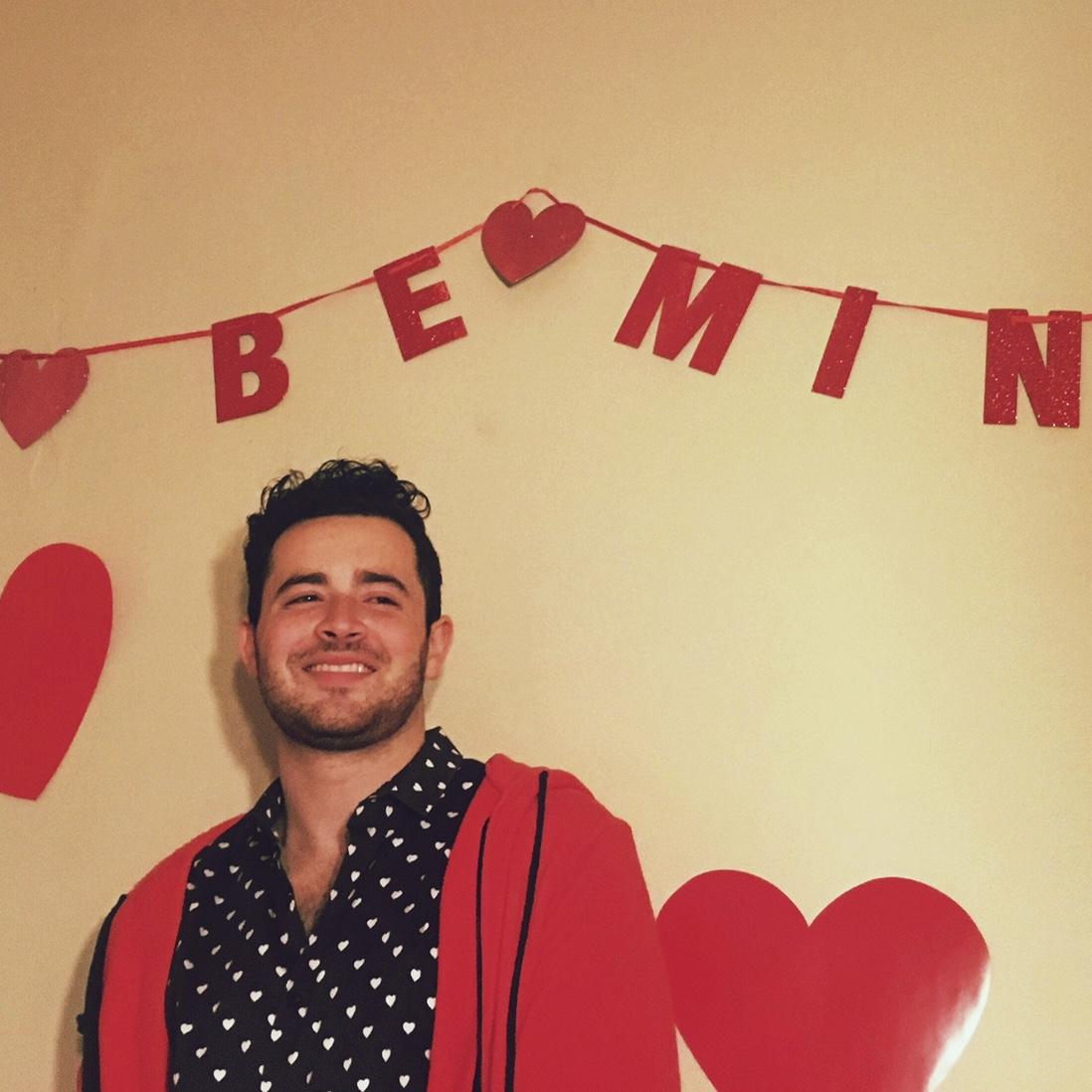 Valentine’s Day 2016 - still just friends, but foreshadowing
