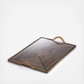 Rectangular Tray With Handles