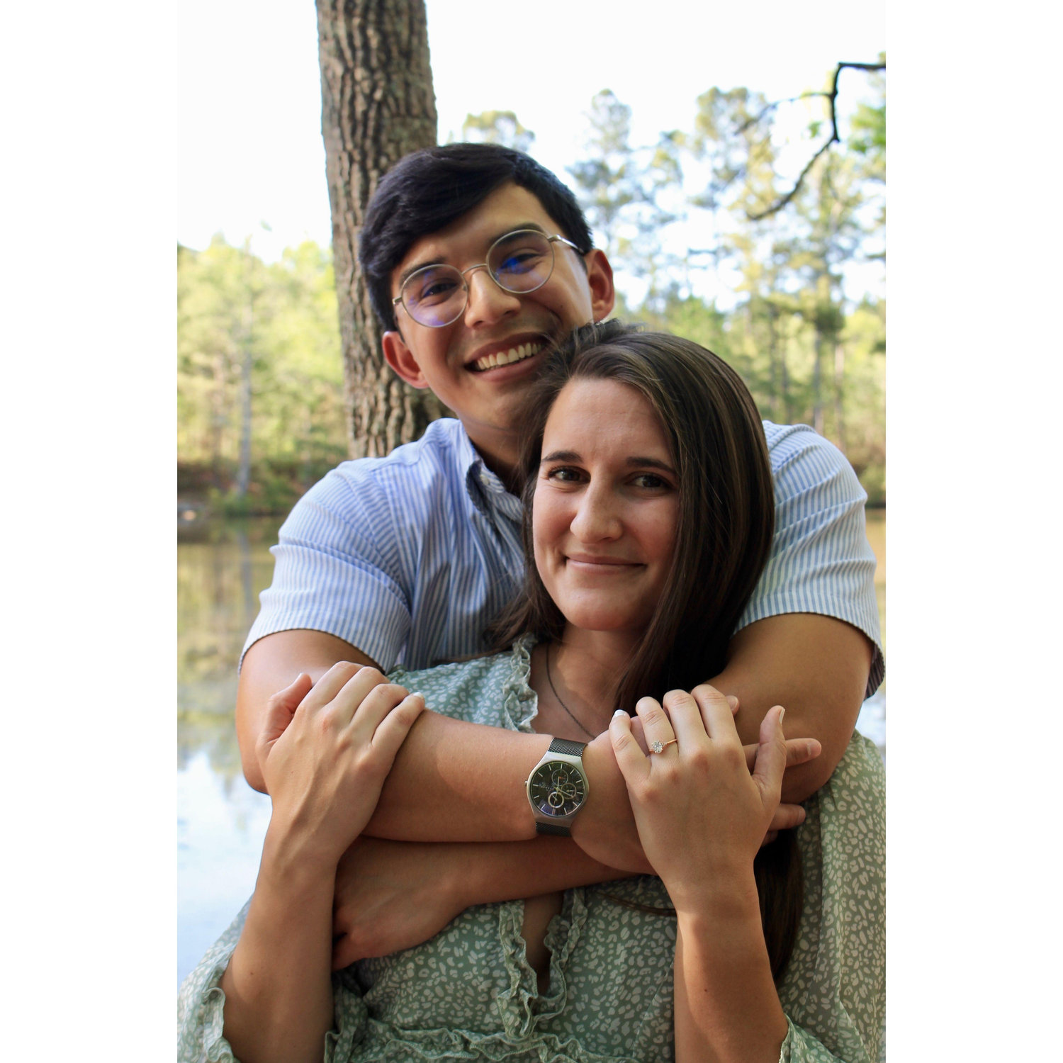 Right after we got engaged!