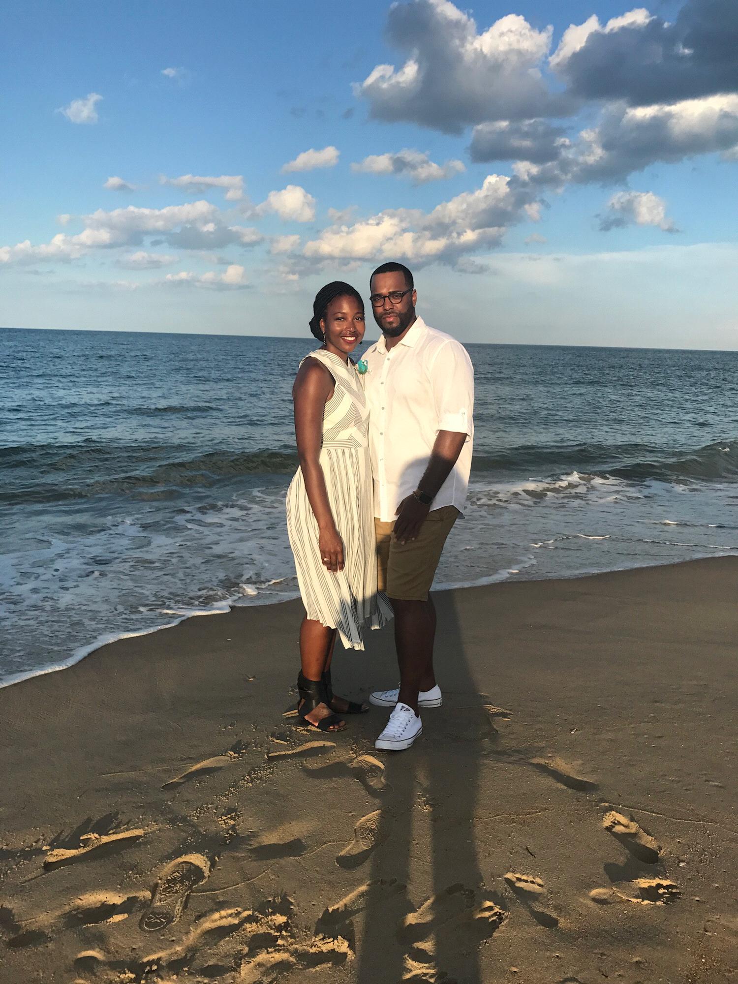 Beach vibes after the best man CJ’s wedding