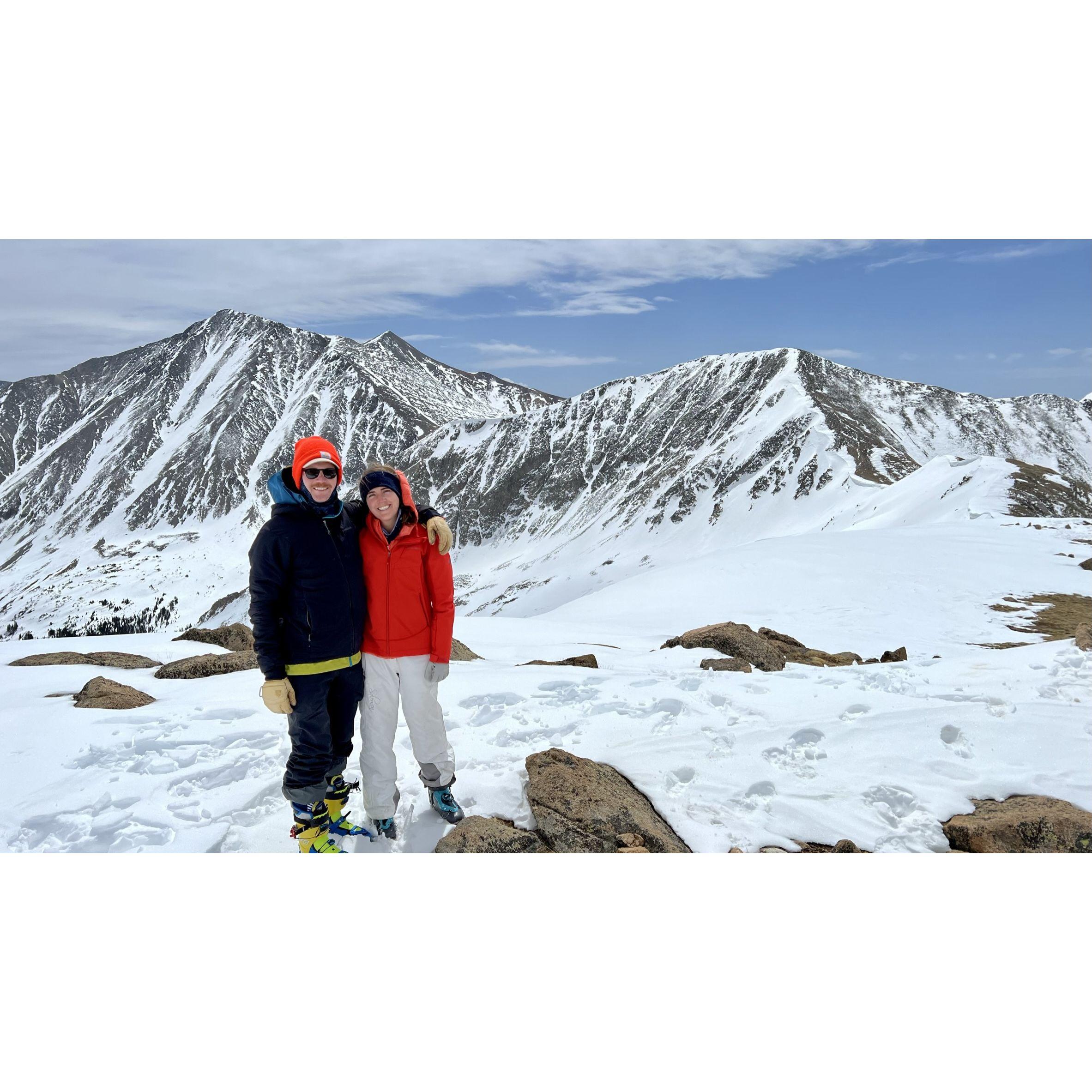Backcountry Skiing, Loveland Colorado