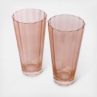 Estelle Sunday High Ball Glass, Set of 2