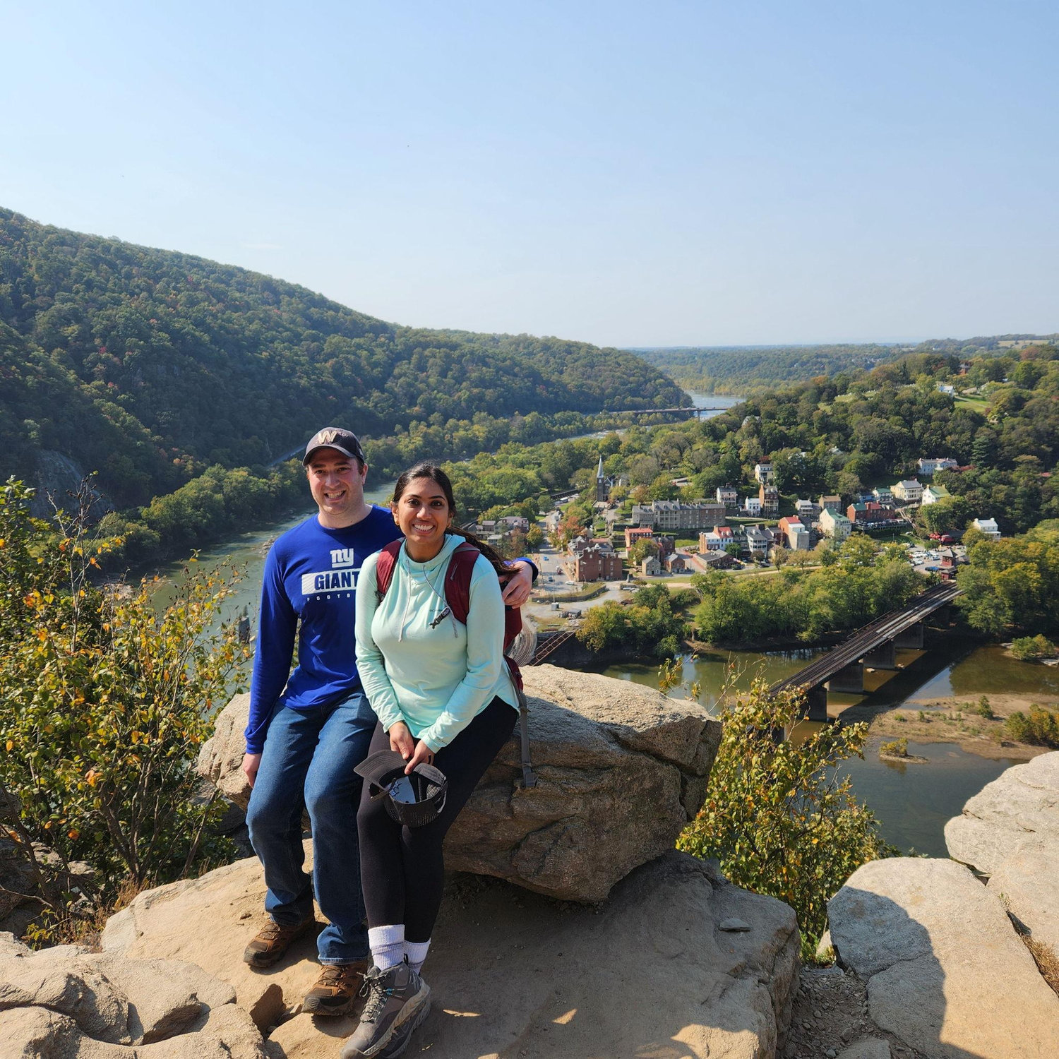 Had a beautiful hike to Harper's Ferry