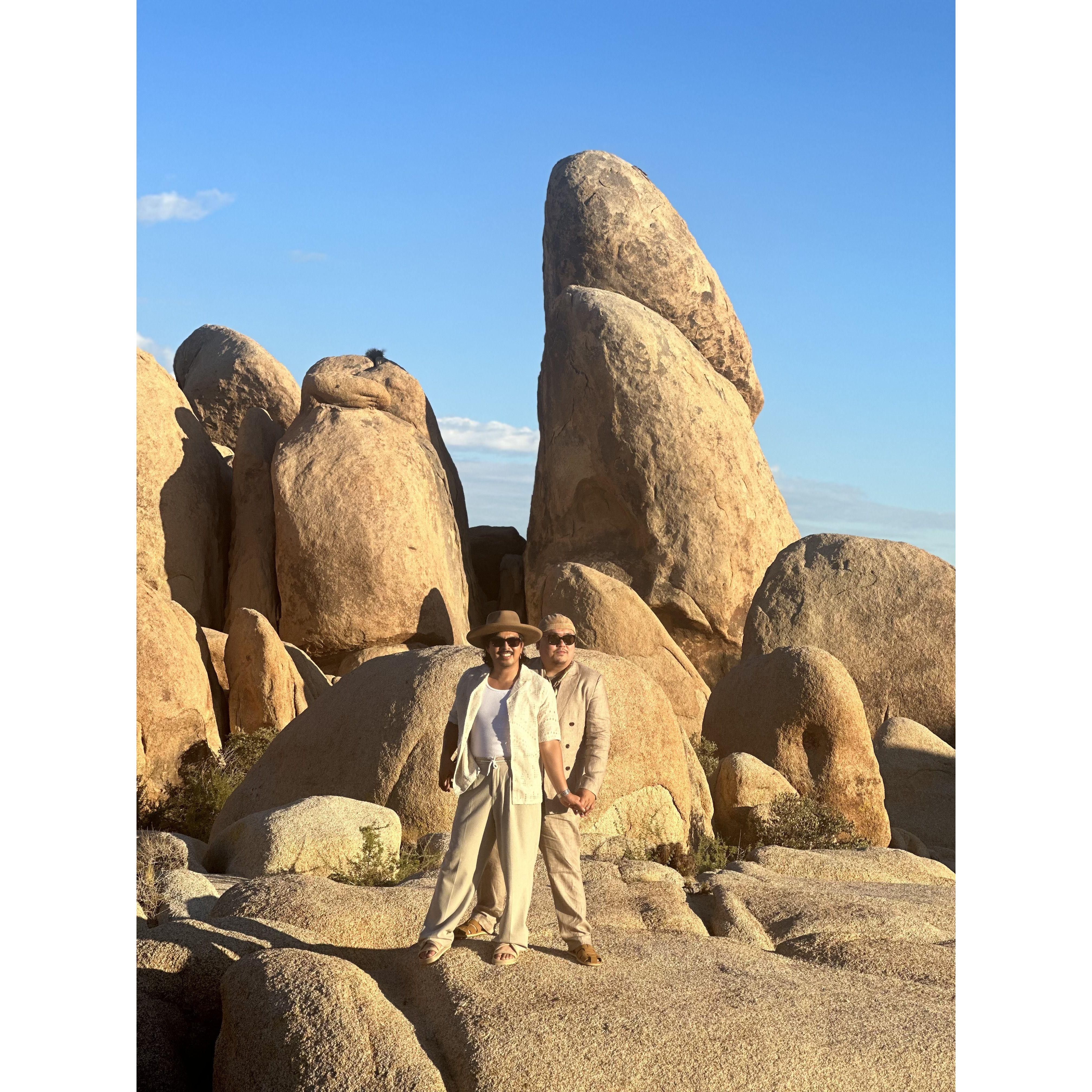 Engagement Shoot  at Joshua Tree 2023