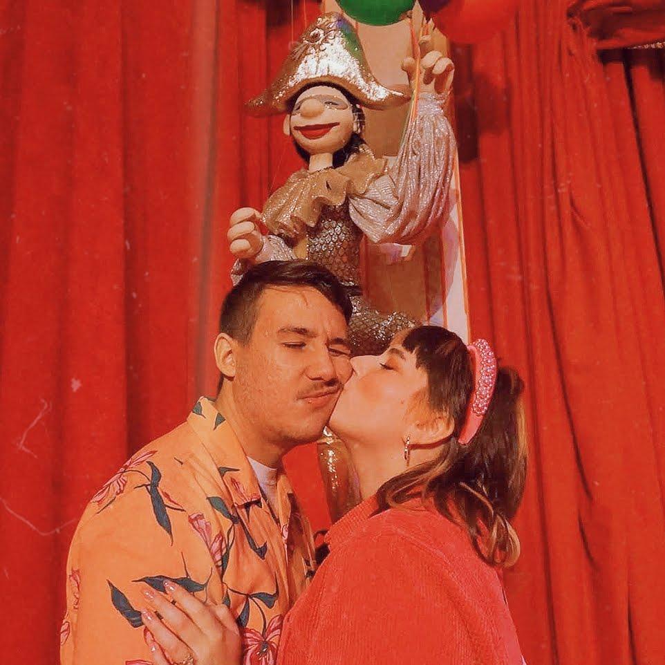 We got engaged in February at the Bob Baker Marionette Theaters, it was so magical!