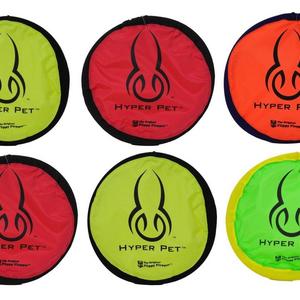 Flippy Flopper Flying Disc for Dogs (10-Pack, Large)