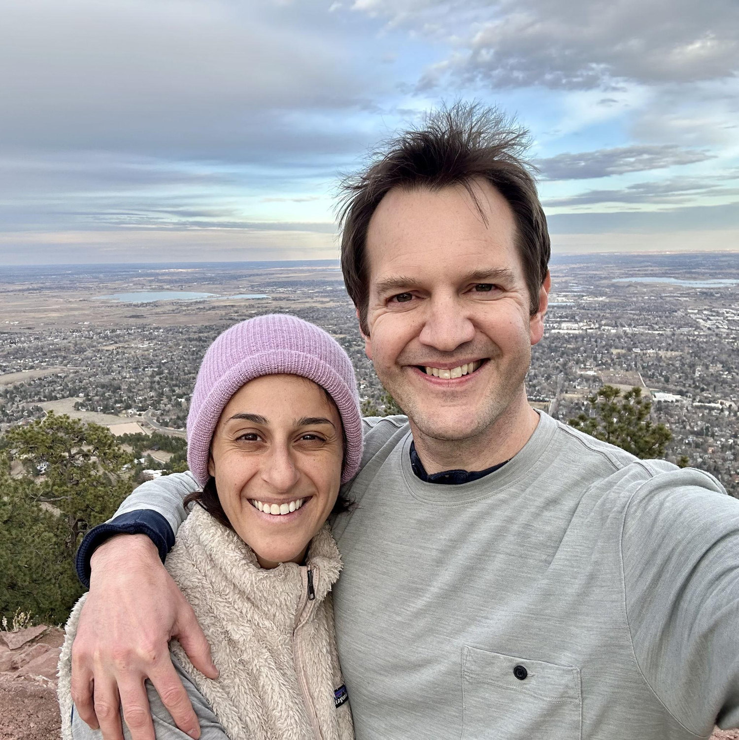 We love hiking together!