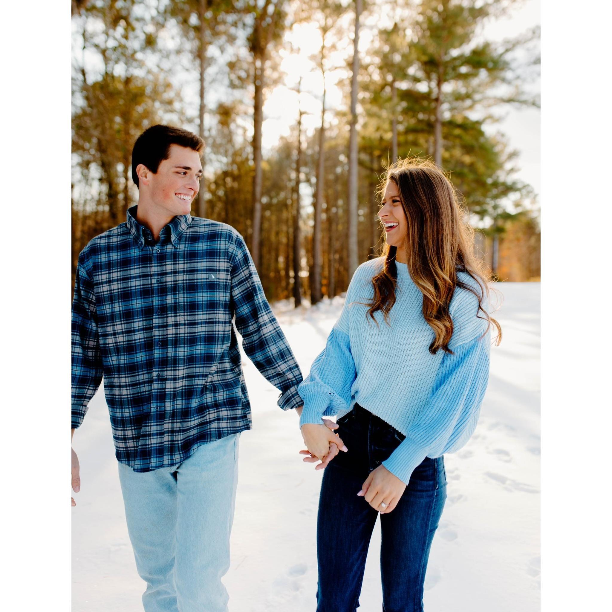 We LOVED our engagement photoshoot with our talented friend Laurel!!!