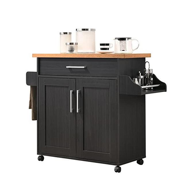 Hodedah Kitchen Cart