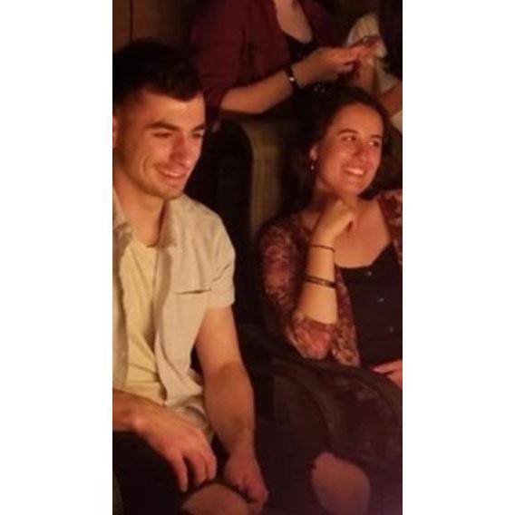 Terra Jean's college graduation party in 2019. Somehow, we always ended up next to each other - Little did we know...