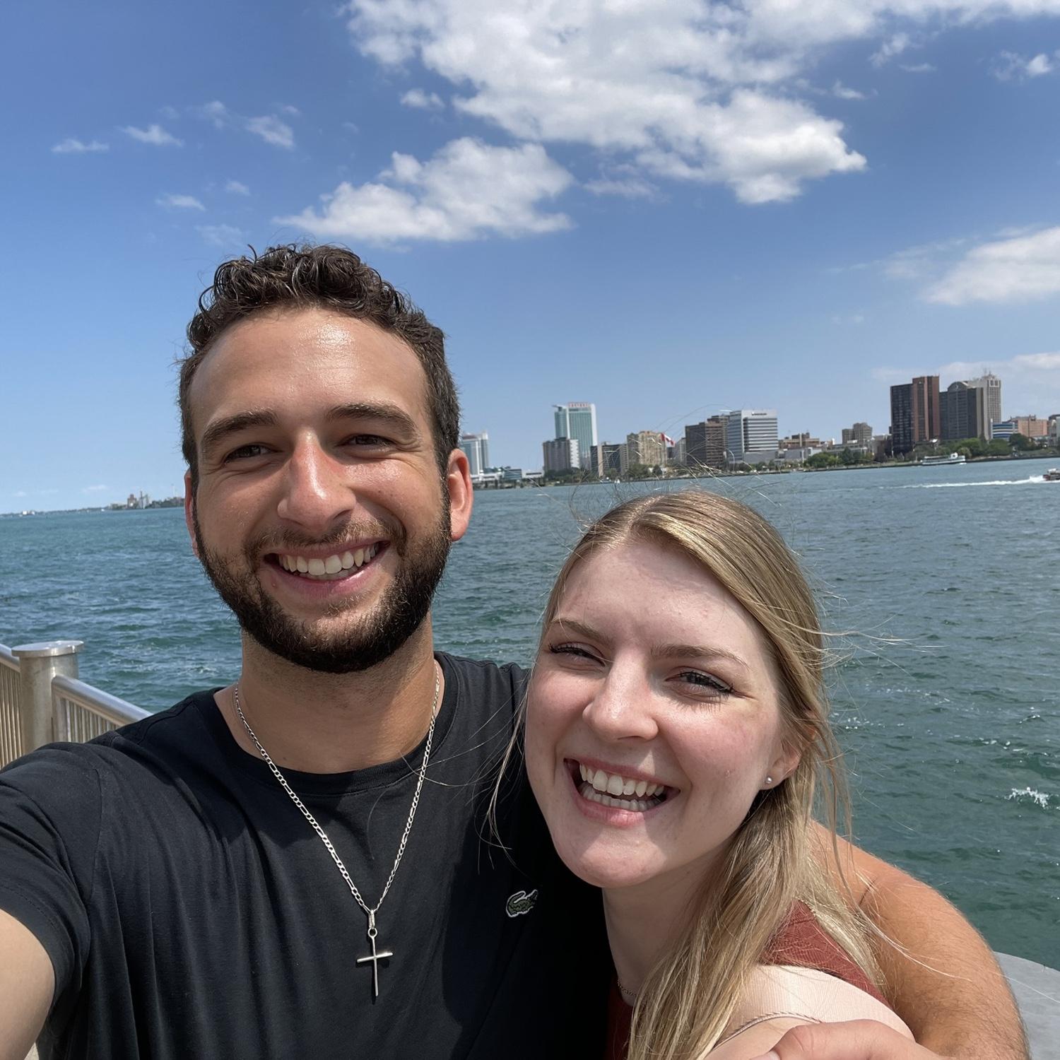 James and Emily take to the streets of Detroit to eat coney dogs and hold hands.