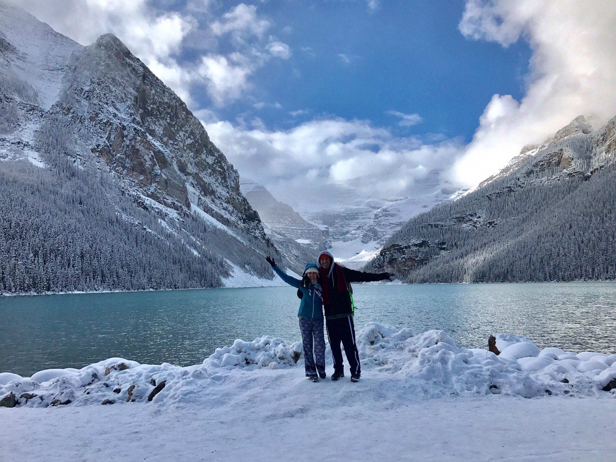 Lake Louise - so chill.