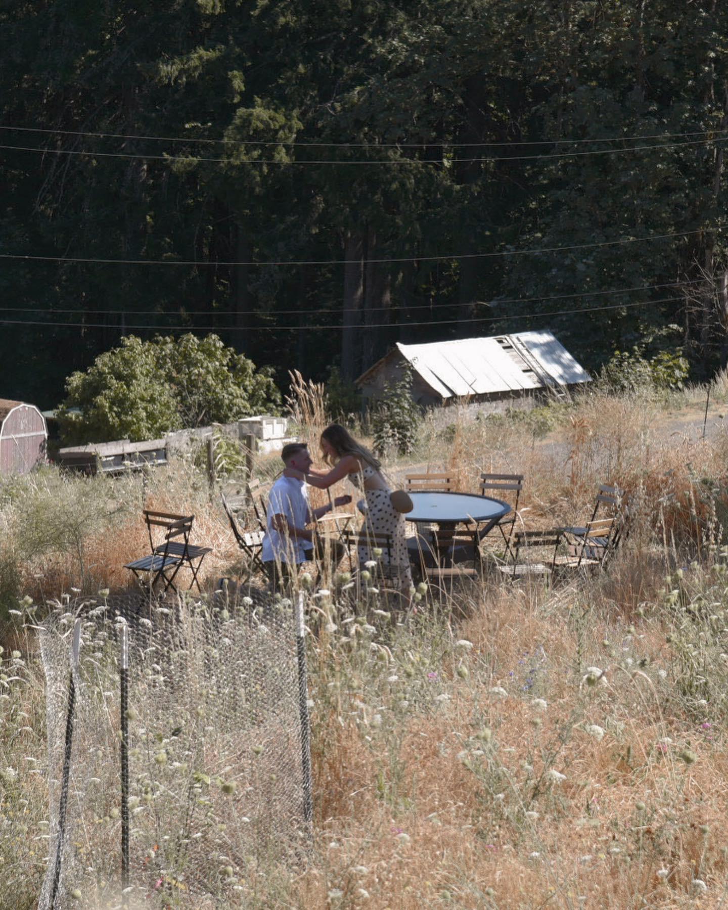 She said YES! Engagement in Hood River, OR
