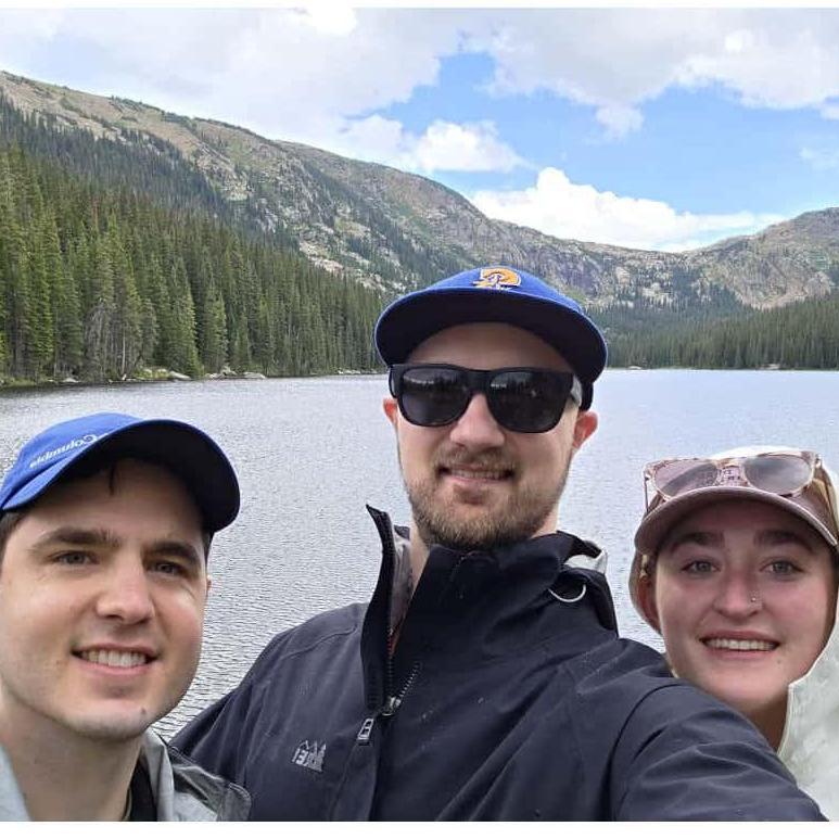 Colorado hike with Matt's friend Phil