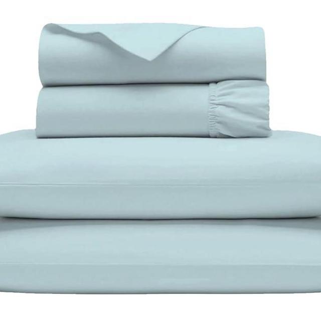 Bluemoon Homes 100% Egyptian Cotton California King Sheets Set, 1000 Thread Count Long Staple Cotton, Thick Sateen Cal King Sheets with 18 Inch Deep Pocket, Ultra Soft & Breathing Cotton - Aqua Blue