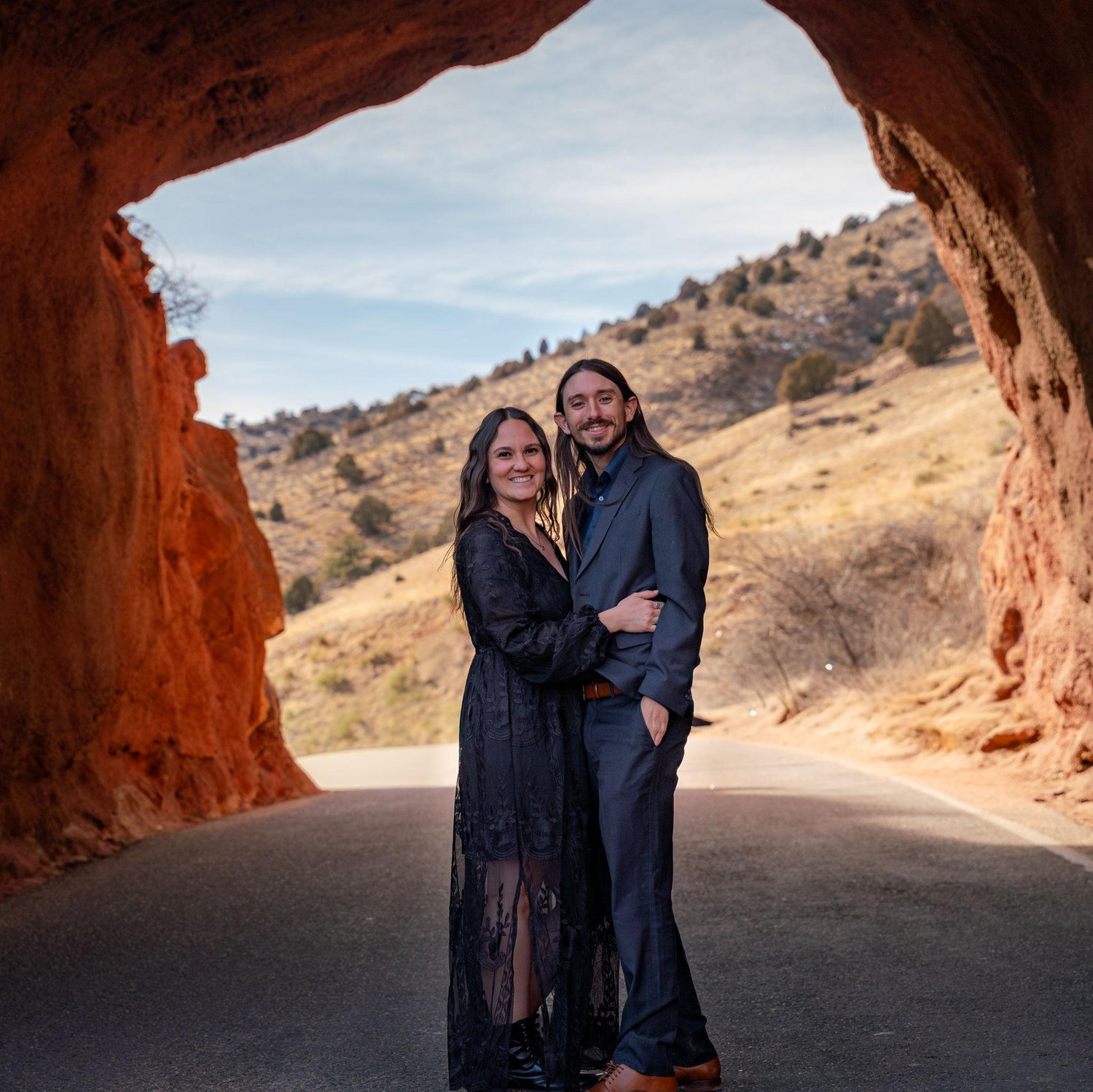 Red Rocks Engagement shoot
