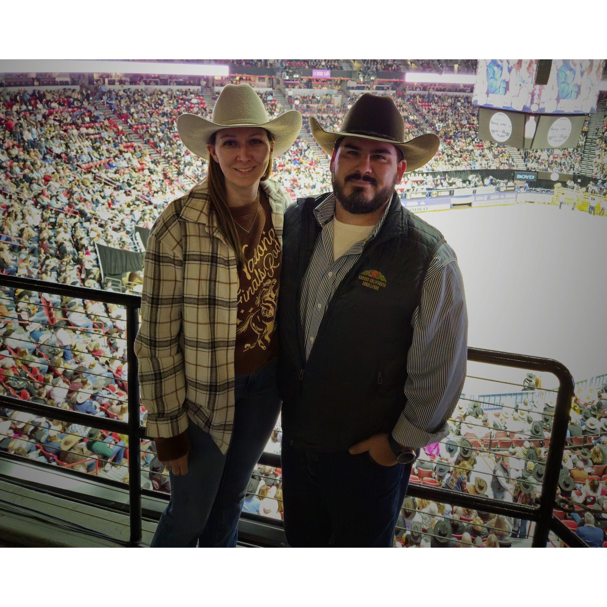 National Rodeo Finals in Las Vegas