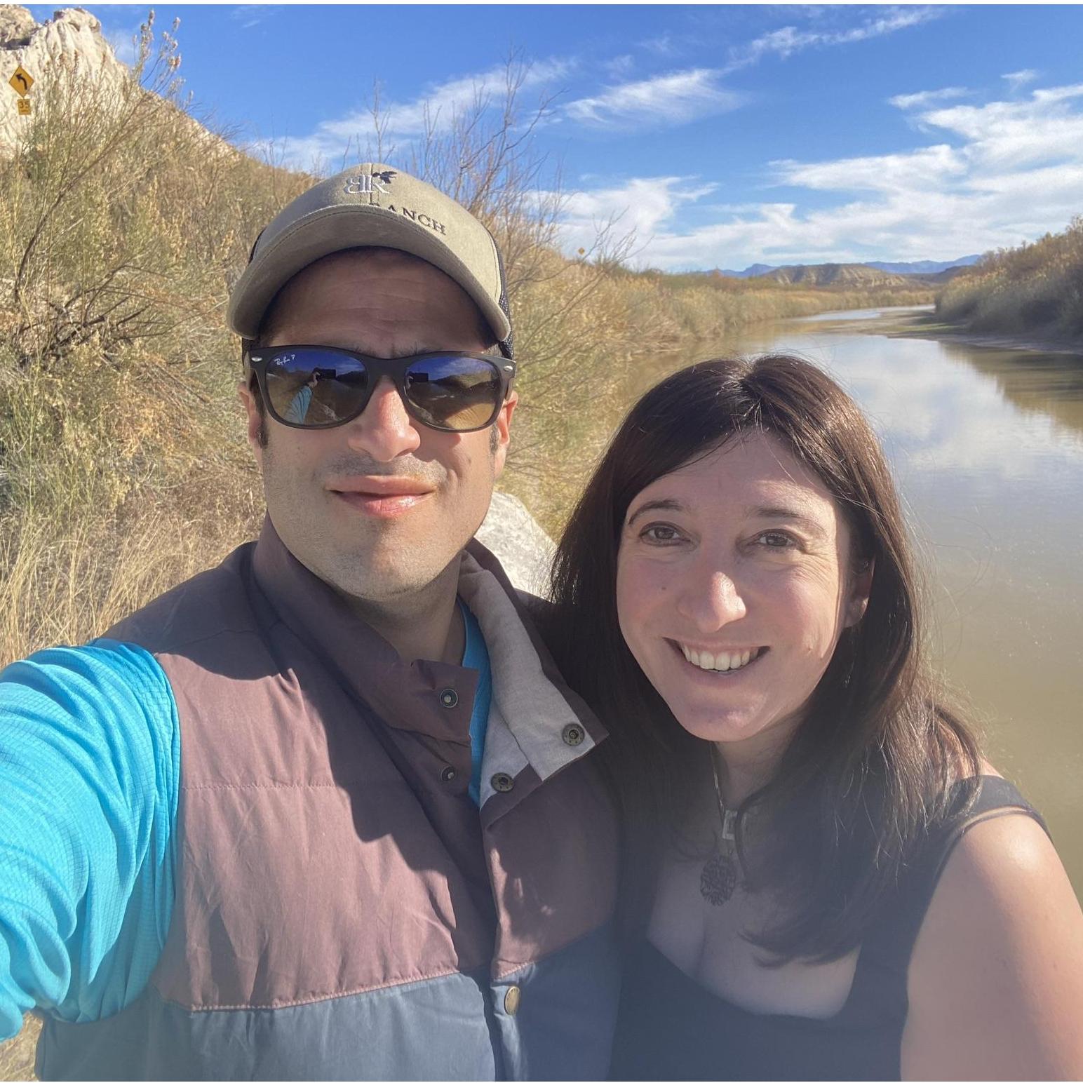 Enjoying a beautiful January day in Texas.