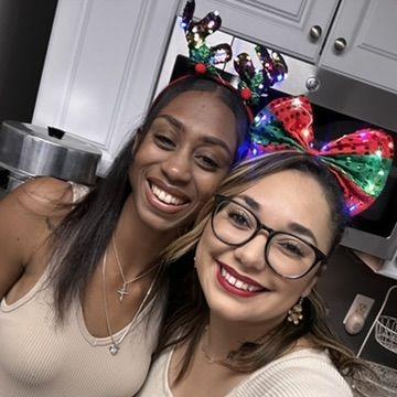 Ke'Yhara and Raquelle at the Christmas Party! (2024)