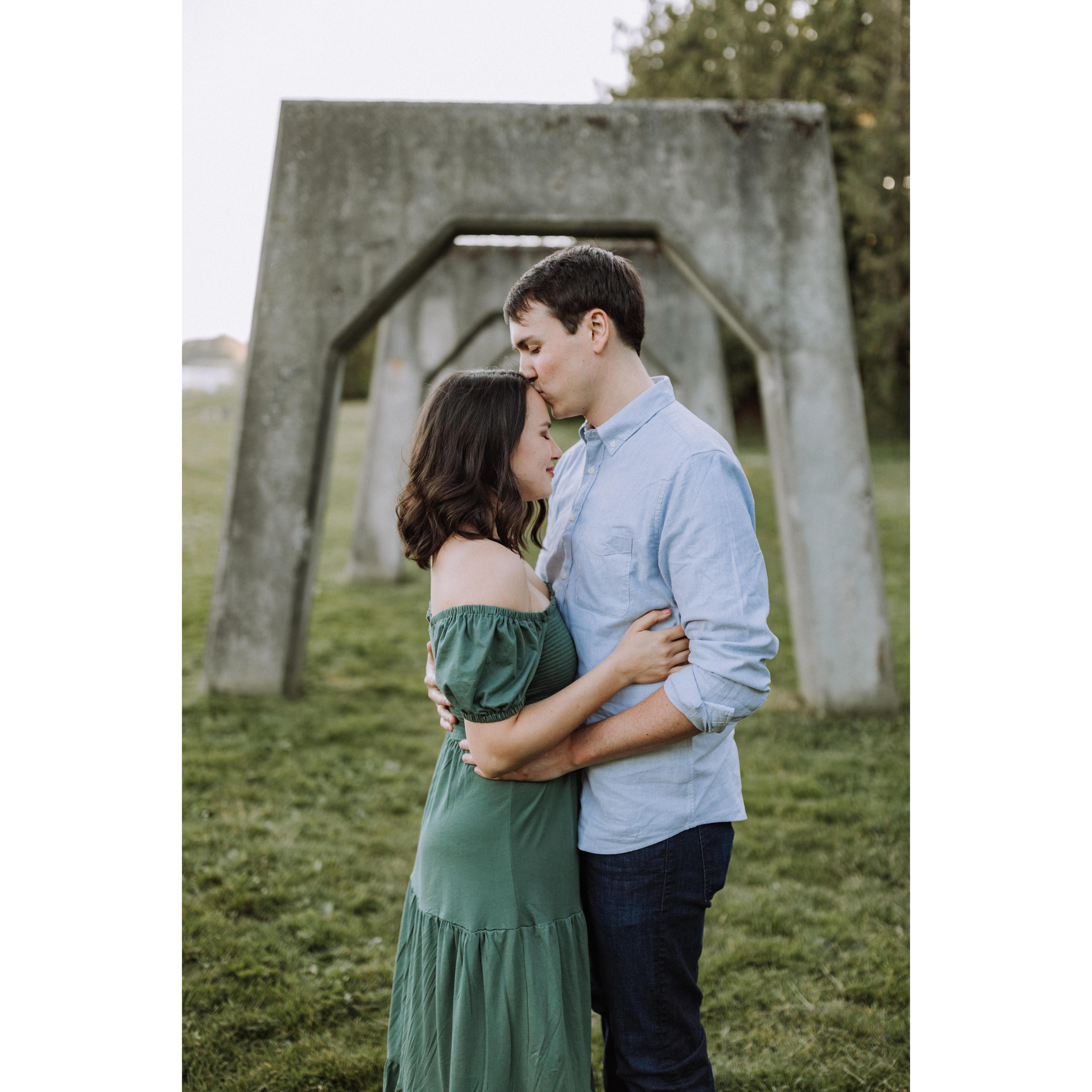 Engagement photo session