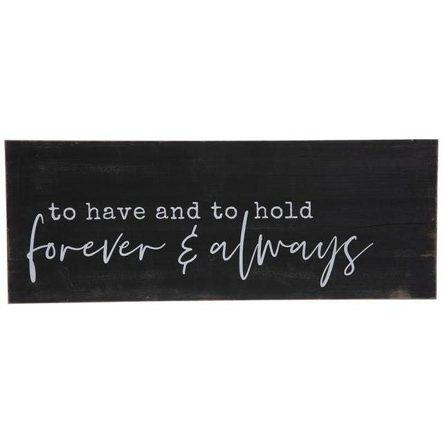 Forever & Always Wood Wall Decor