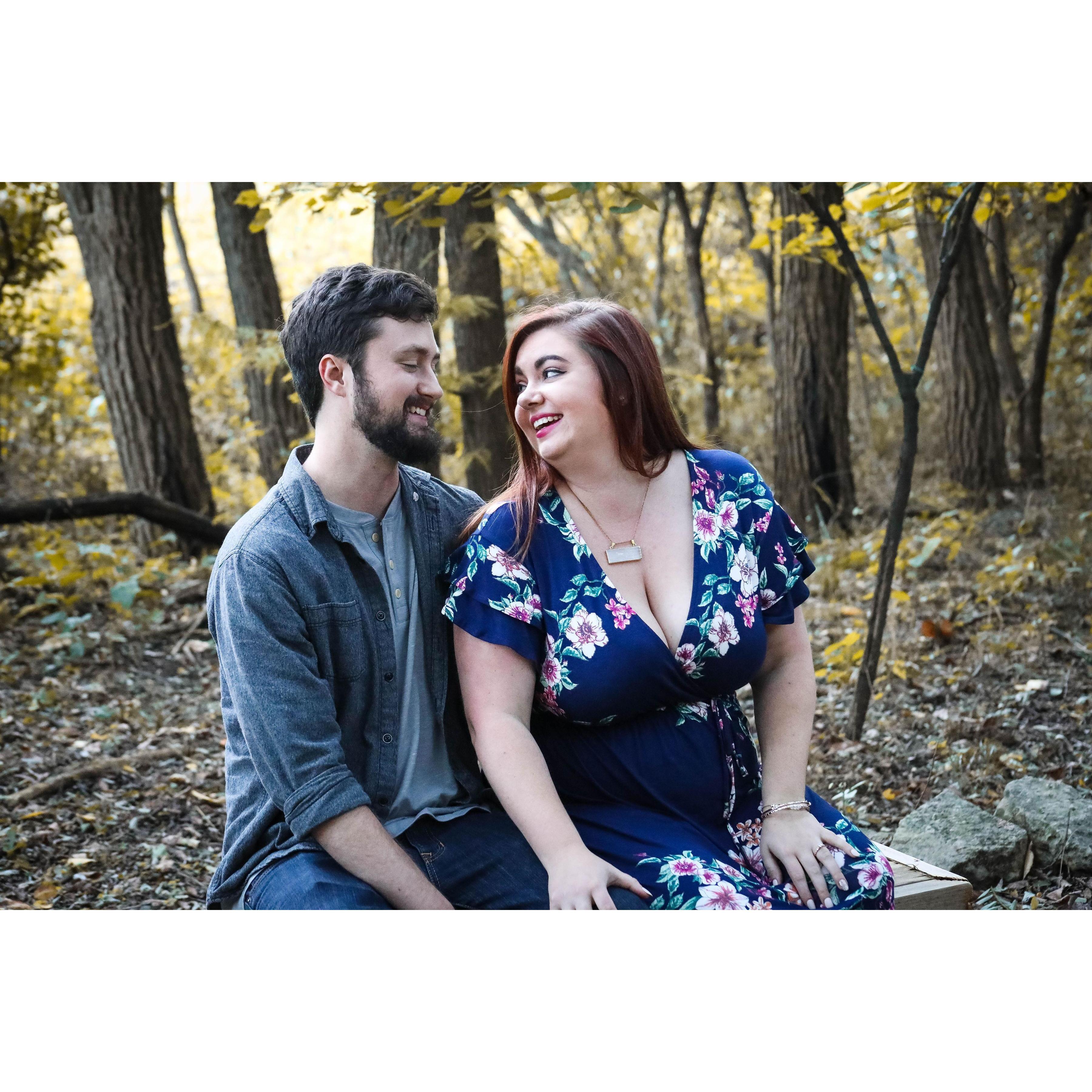 laughing because we are so incredibly awkward