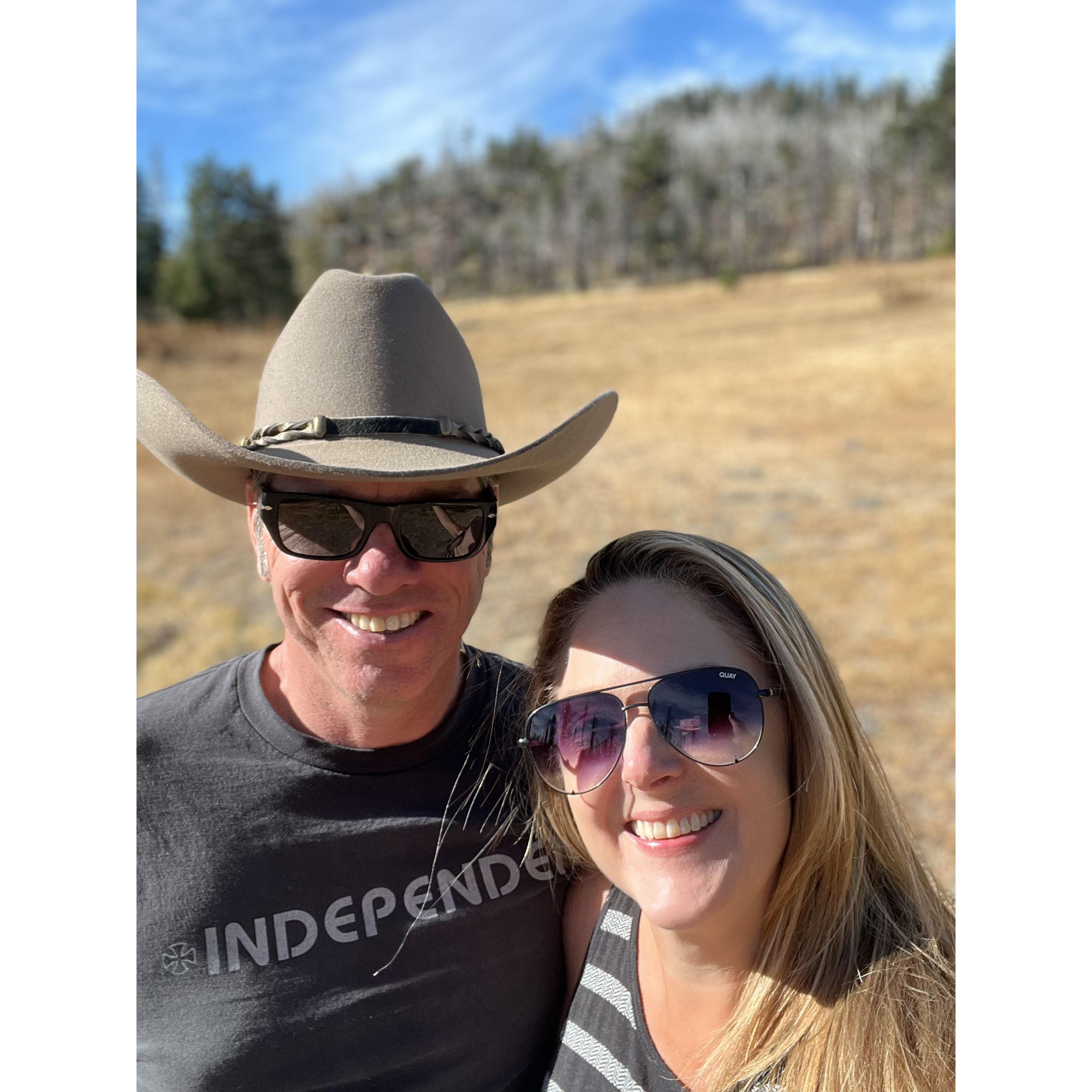 A day spent shooting in the mountains