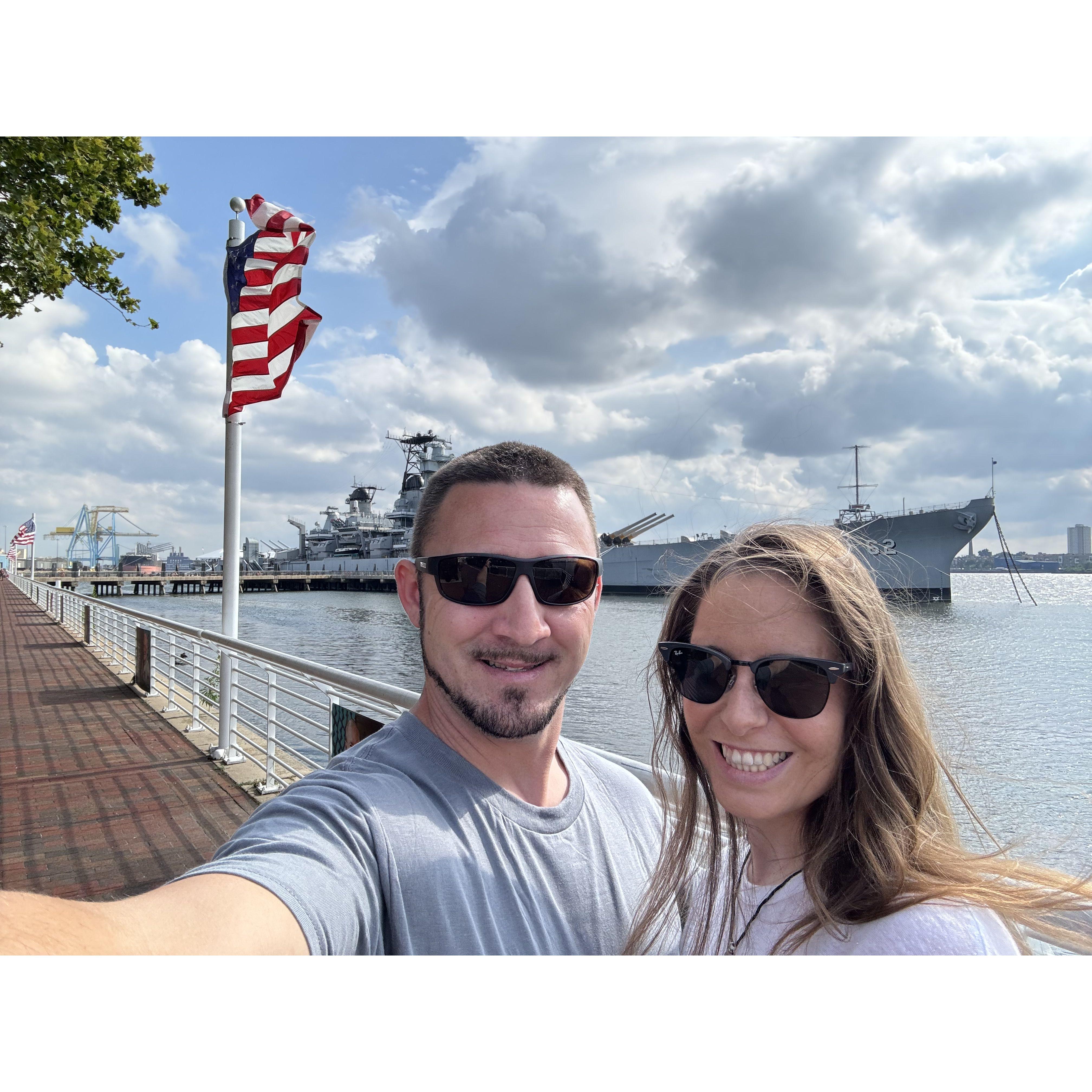 USS New Jersey July 2024