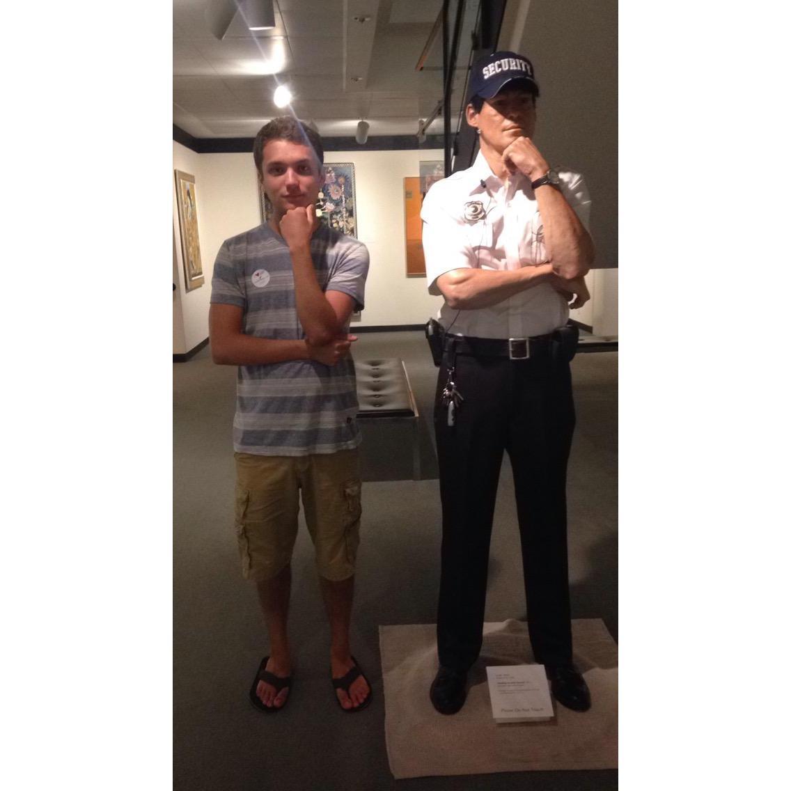 When college students get into museums for free... hahaha