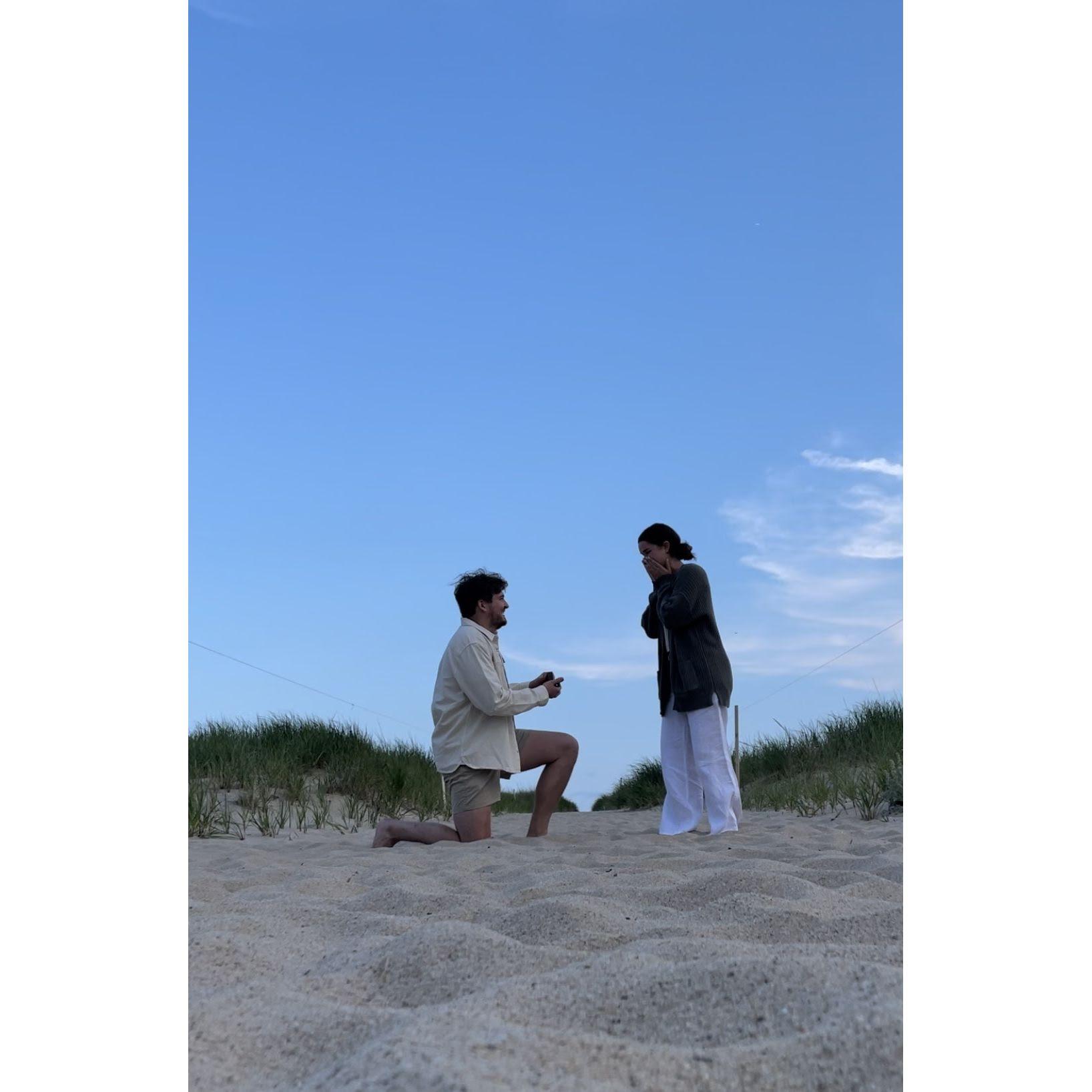 "Will you marry me?"