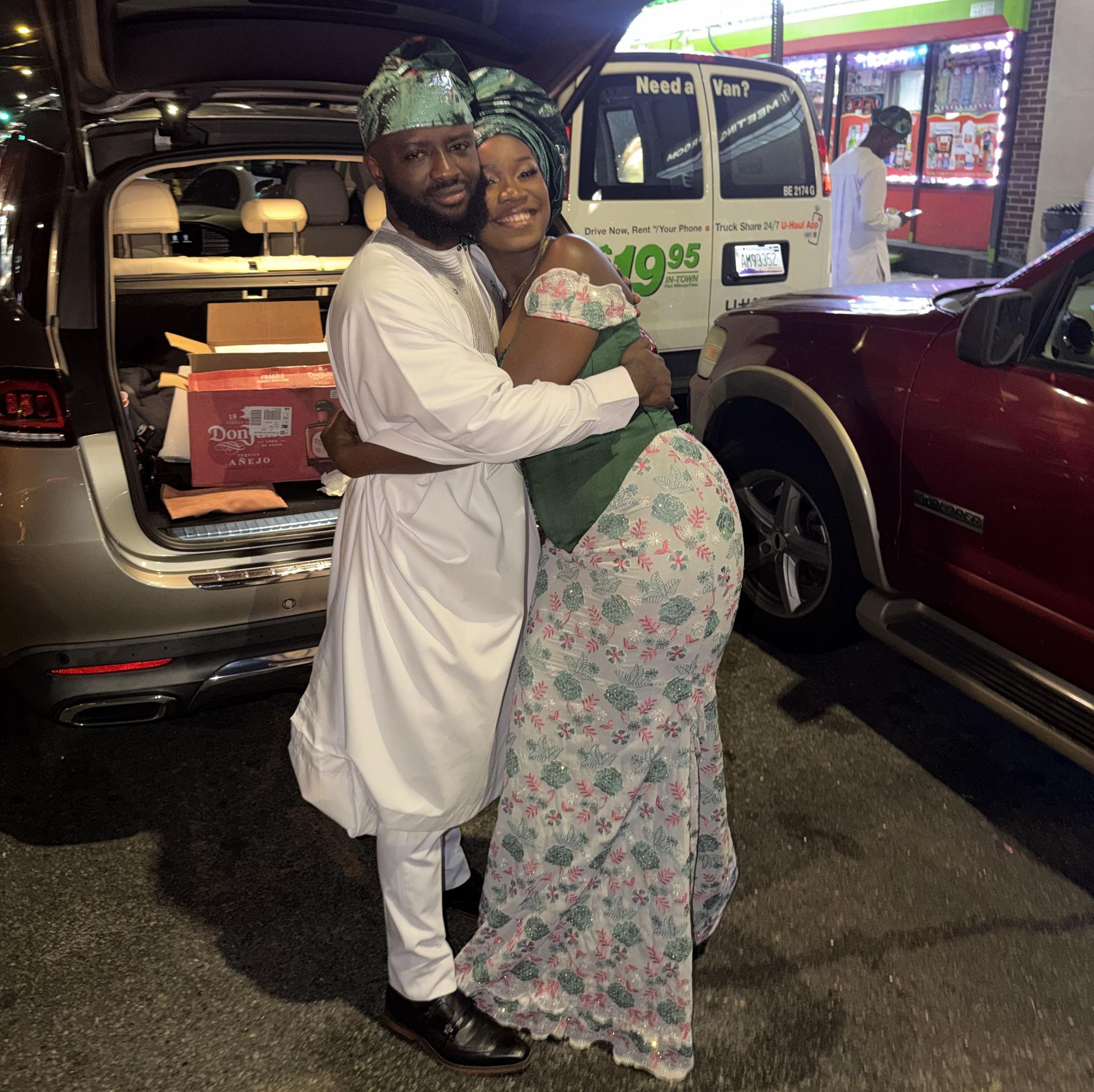 Our first wedding attended together