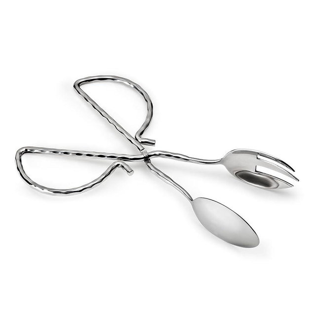 Mary Jurek Miravella Scissor Tongs 10"