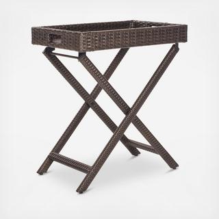 Bardia Outdoor Folding Tray Table