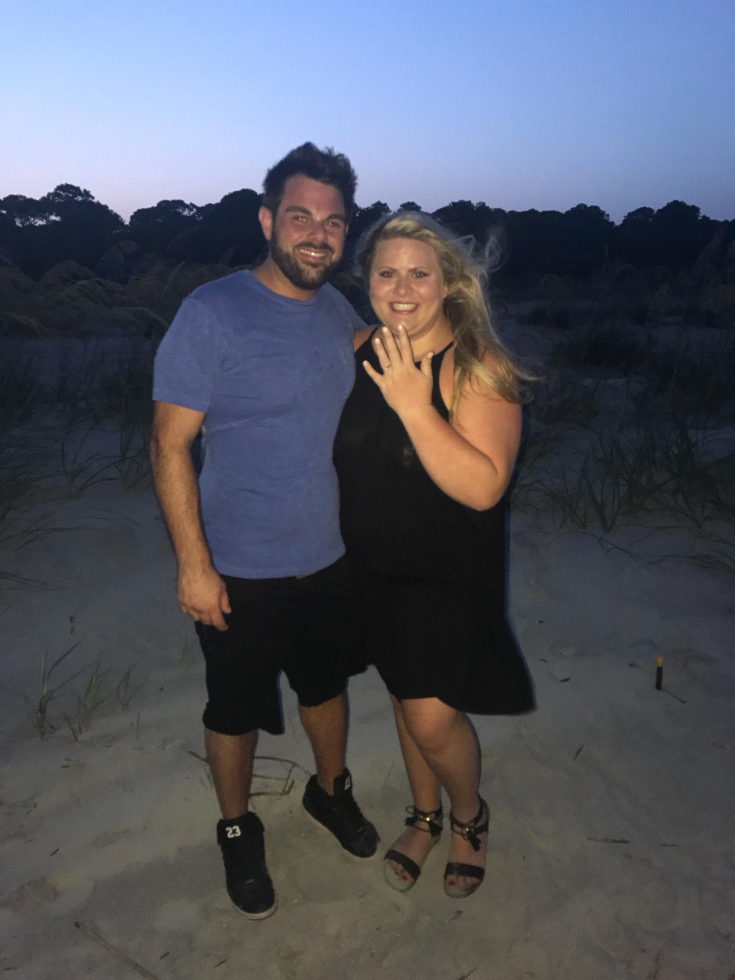 The day I said yes to the love of my life. July 5, 2017