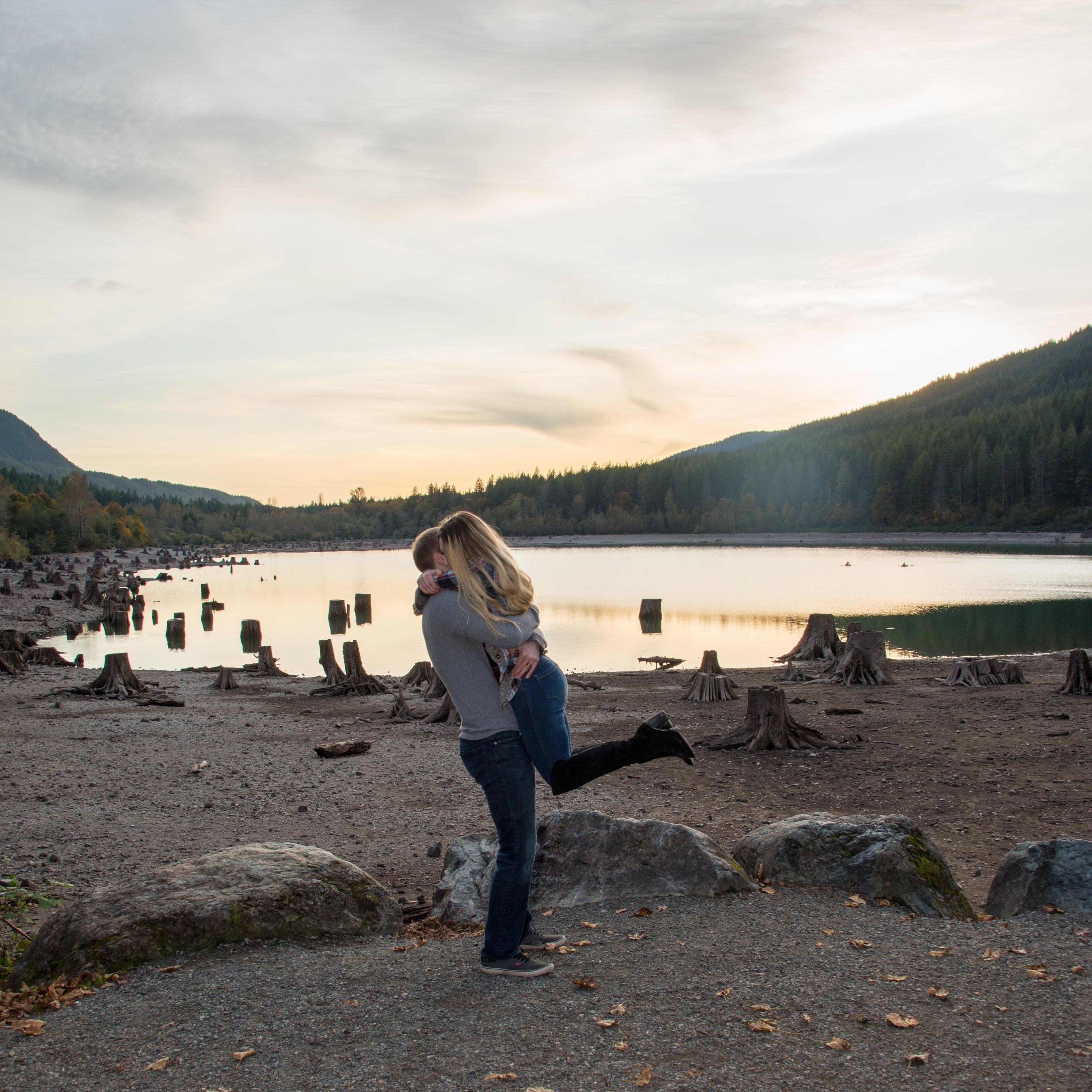 Engagement photo shoot with Cheri Jensen