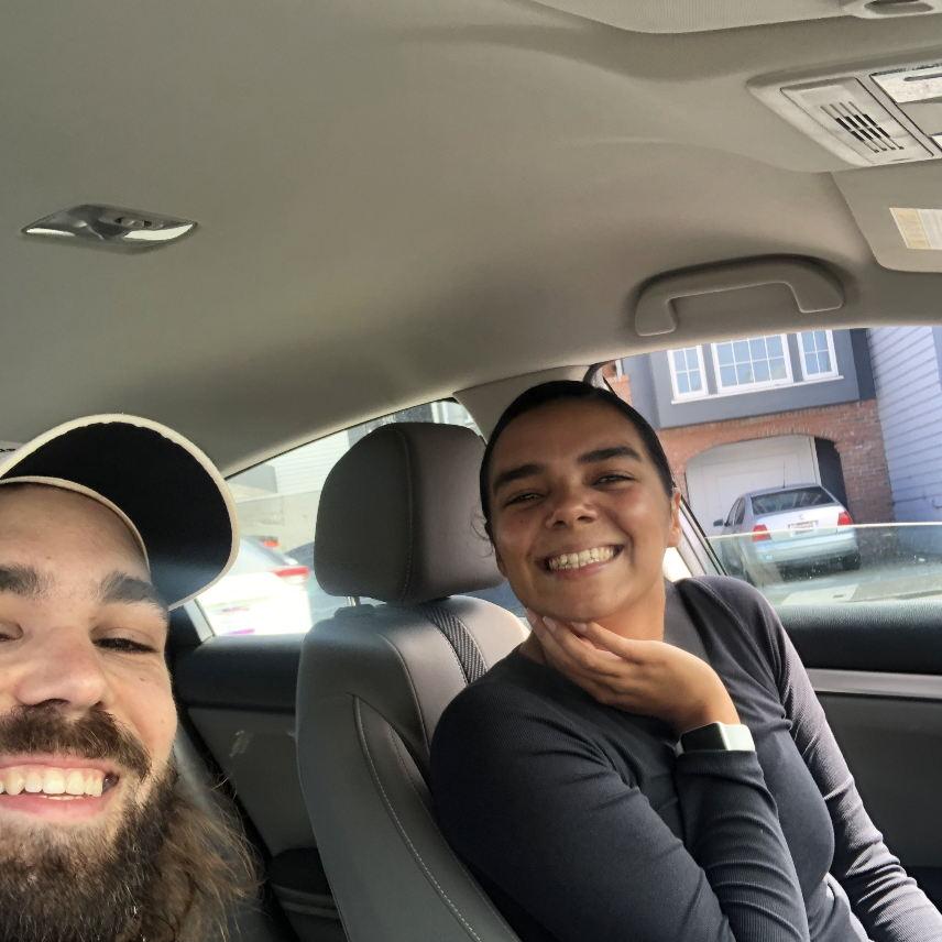 Soph and Alex out to play golf - San Francisco, CA July 2020
