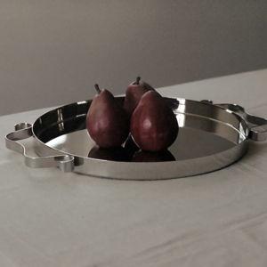 Polished Stainless Steel Squiggle Tray